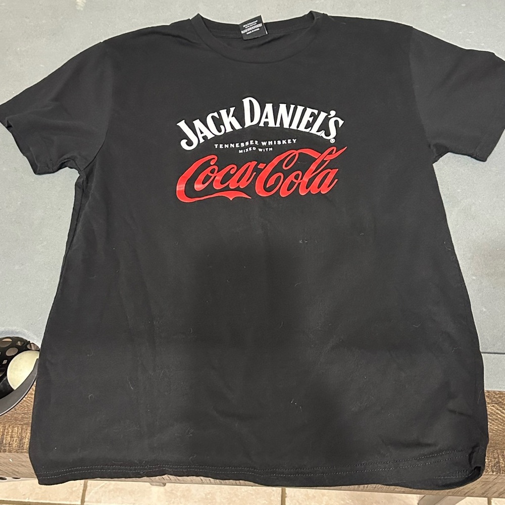 Jack Daniels Black and Red Short Sleeve Tee